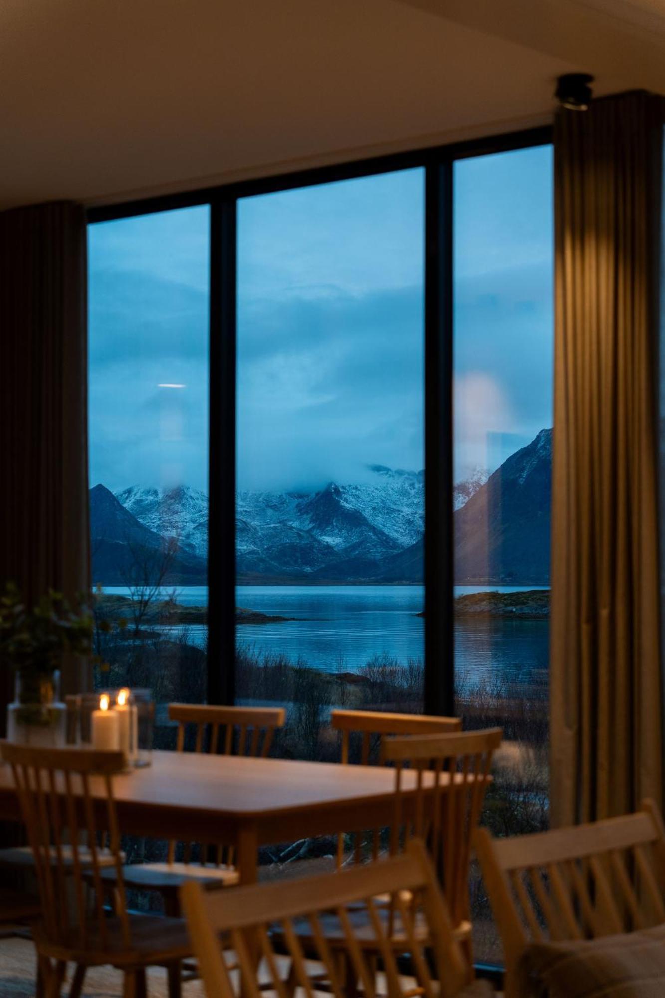 Luksushytte Med Jacuzzi, Summer&Winter Retreat Lyngværet Esterno foto